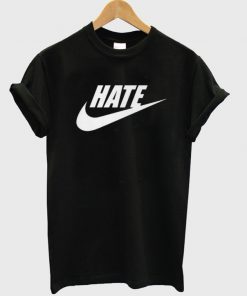 Hate Just Do It Symbol T-shirt