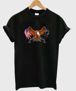 POW-MIA eagle license t-shirt