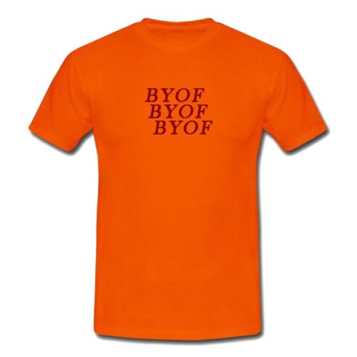 byof t shirt