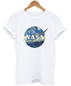 nasa van gogh t-shirt