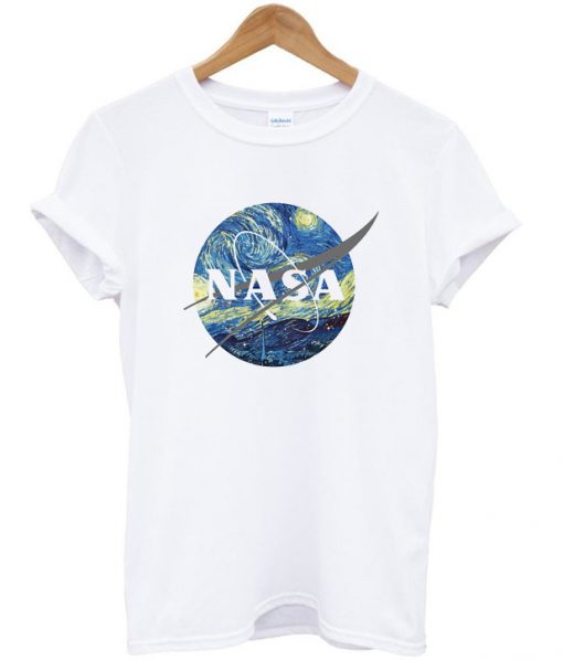 nasa van gogh t-shirt