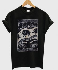 watch out there's elephants here t-shirt