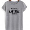 west coast captains tshirt