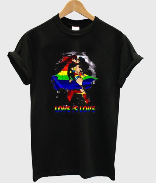 Love Is Love Wonder Woman Tshirt