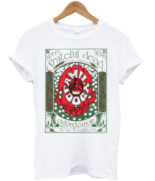 grateful dead family dog present t-shirt