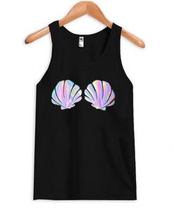 mermaid shell tanktop