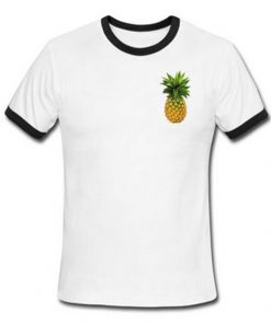 pineapple ringer t-shirt