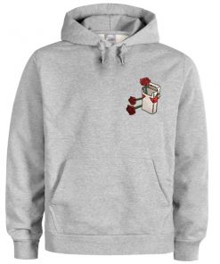 rose in box hoodie