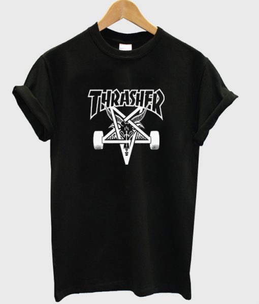 thrasher logo t-shirt