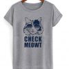 Check Meowt Tshirt
