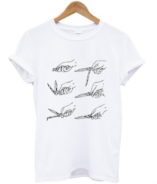Hand Knife Style Tshirt