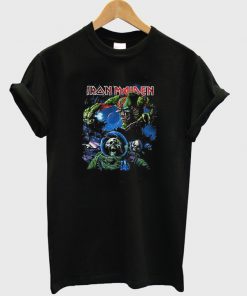 Iron Maiden Final Frontier Tour Album Cover Tshirt