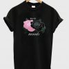 Two Moods Flower Rose T Shirt