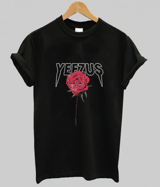 yeezus rose t-shirt