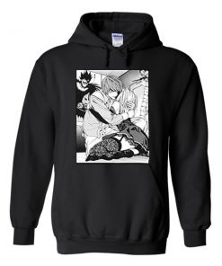 death note light misa anime hoodie