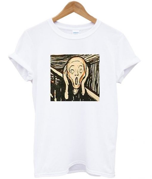 edvard munch isak skam t-shirt