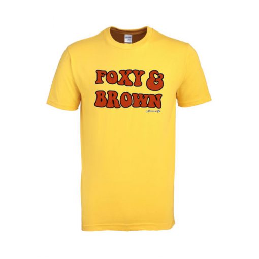 foxy and brown tshirt