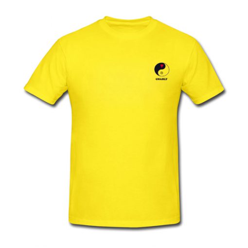 gnarly yinyang tshirt