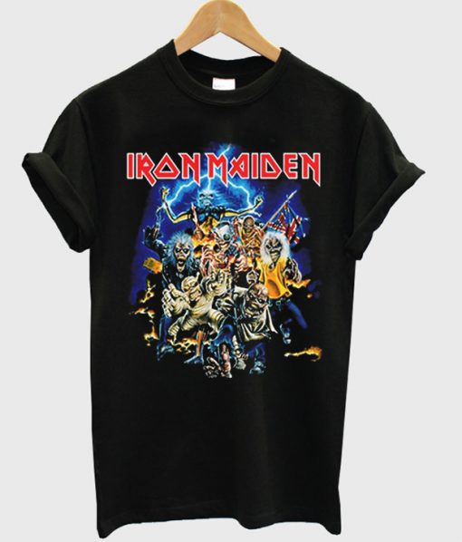 iron maiden t-shirt