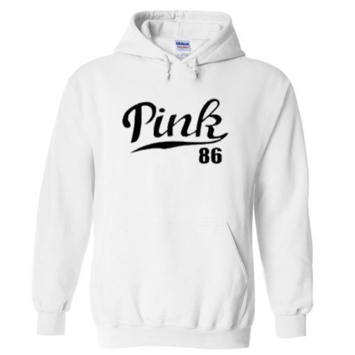 pink 86 hoodie