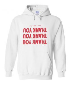 raf simons thank you hoodie