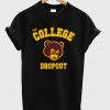 the college dropout t-shirt
