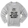 Are You Kitten Me Right Meow Sweatshirt