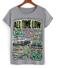 all time low dear maria t-shirt
