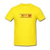 arrow exit yellow tshirt