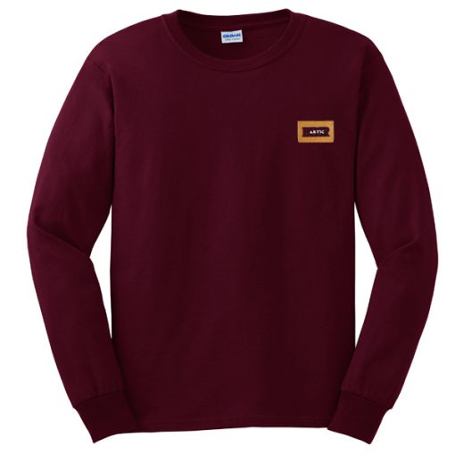 badge patched lantern sweatshirt