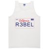 californa rebel USA tank top