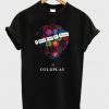 coldplay t-shirt