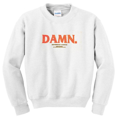 damn kendrick lamar sweatshirt