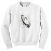 dear god illustration sweatshirt