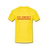 eye contact yellow tshirt