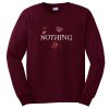 flower nothing sweatshirt