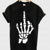 fuck skeleton t-shirt