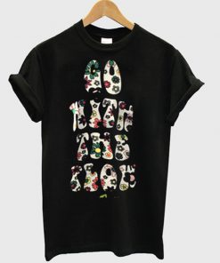 go with the flow flower t-shirt