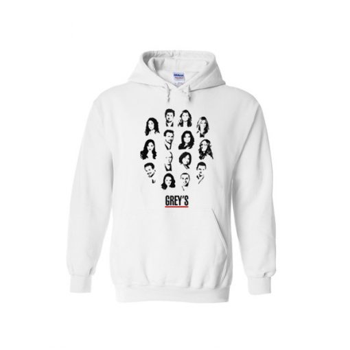grey's people hoodie
