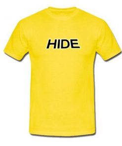 hide yellow tshirt