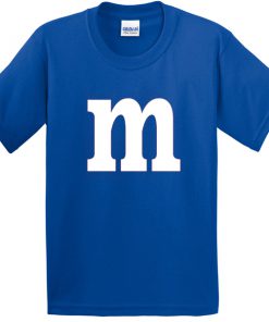 m blue tshirt