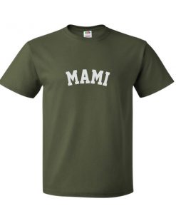 mami khaki tshirt