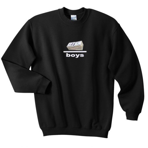 money over boys sweatshirt