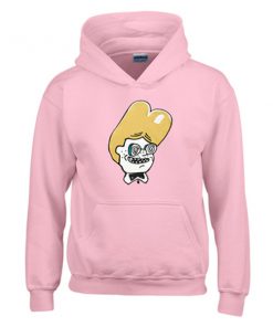 nerd boy cartoon hoodie