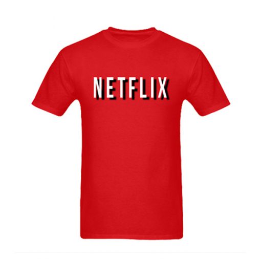 netflix red tshirt