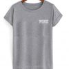 pink pocket t-shirt