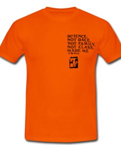 raf simons science not race not family tshirt