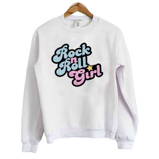 rock n roll girl sweatshirt