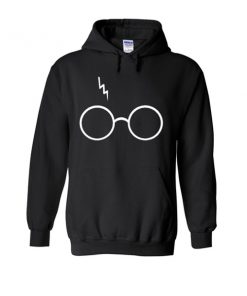 scar and glasses harry potter hoodie