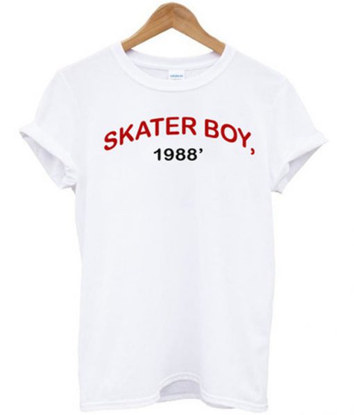 skater boy 1988 t-shirt